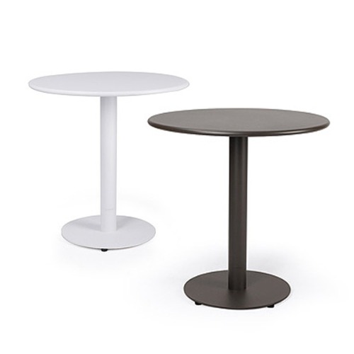 T5182 디바 라운드 테이블 실내용 야외용 아웃도어 테라스 카페 펜션 알루미늄