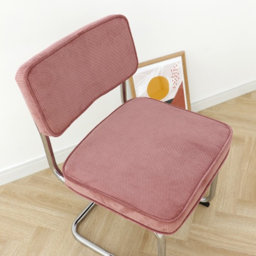 C3300 코듀로체어 패브릭 스틸 쿠션 홈 카페 세스카 디자인 의자